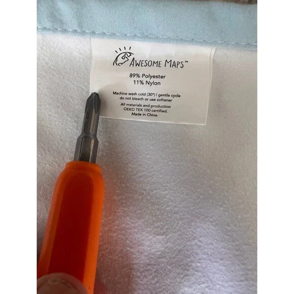 Awesome Maps World Surf Map Surfing Sites Around the World Wall Tapestry - Picture 10 of 10